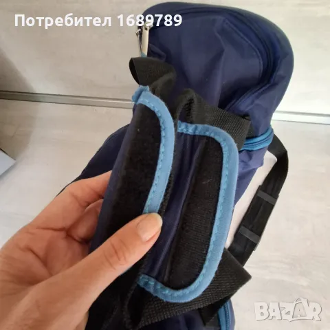 Платнен сак за пътуване с дълга и къса дръжка - 55 см, снимка 3 - Сакове - 50219996