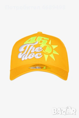 VR46 Sun Moon шапка – официален MotoGP шапка с номер 46 – Valentino Rossi стил, снимка 2 - Шапки - 53220732