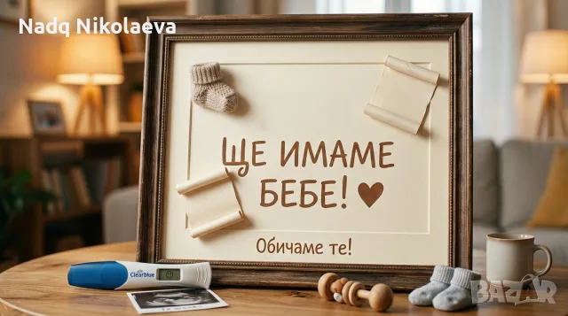 Рамка с надпис за изненада на баща , снимка 2 - Подаръци за мъже - 56273865