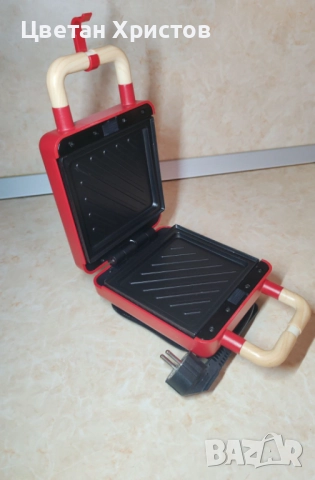 ADE преса за сандвичи, снимка 3 - Тостери - 52606394