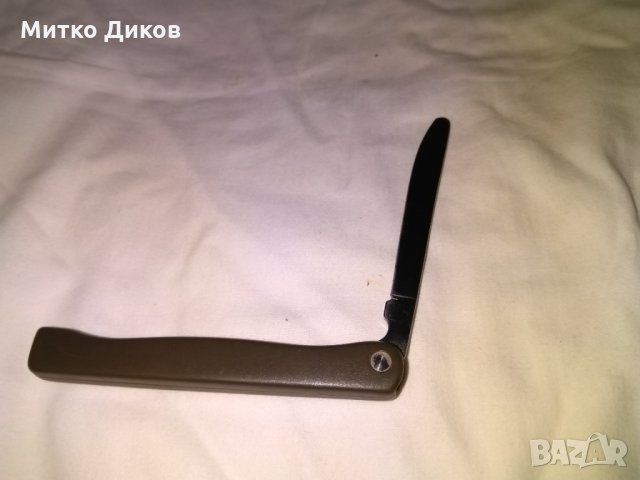 Старо руско ножче 110х95мм от соца, снимка 6 - Колекции - 30699085