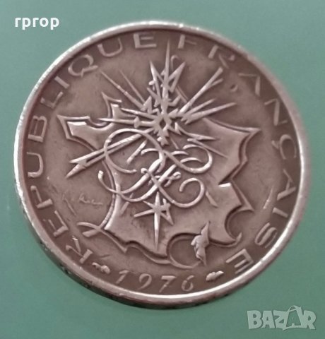 Монета. Франция . 10 франка . 1977 година., снимка 1