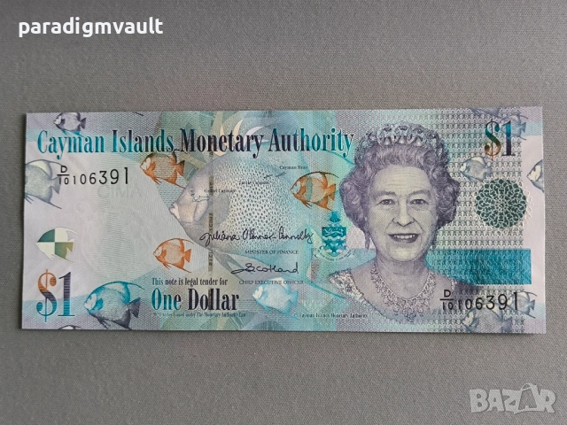 Банкнота - Кайманови острови - 1 долар UNC | 2018г.