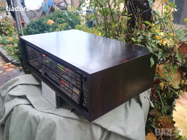 TEAC V-909RX Auto Reverse Stereo Cassette Deck wood Cabinet, снимка 4 - Декове - 52357919