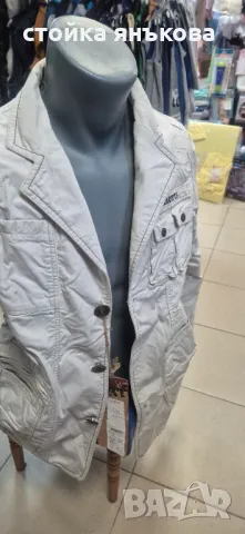 Елегантно мъжко тънко яке тип сако,светло сиво, снимка 3 - Якета - 49747989