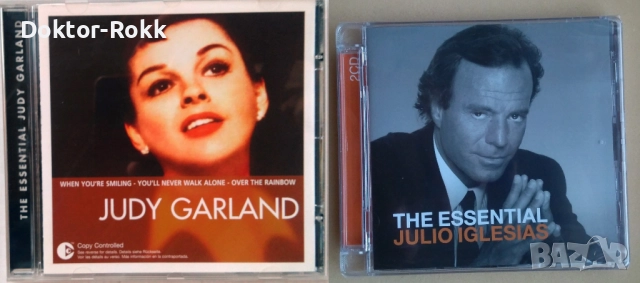 Julio Iglesias + Judy Garland - CD - оригинални дискове
