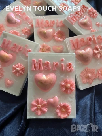 ✨ Мария – сапун с аромат на Сладка любов ✨ Създаден с любов и вдъхновение за празника на Успение Бог, снимка 10 - Козметика за тяло - 51301710