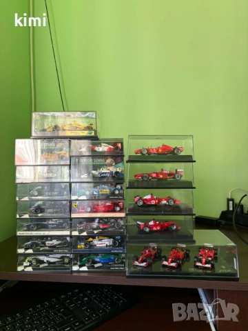      	продавам формула 1 колекция мащаб 1.43 от 1974 г. - 2025 г. - договаряне     , снимка 7 - Колекции - 53755522