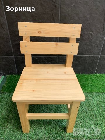 Детско дървено столче , снимка 9 - Други стоки за дома - 21078709