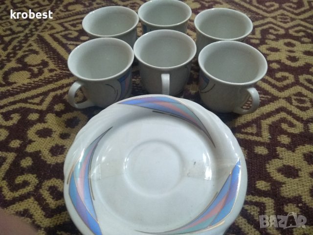 Продавам ретро сервиз за кафе, снимка 6 - Сервизи - 44483642