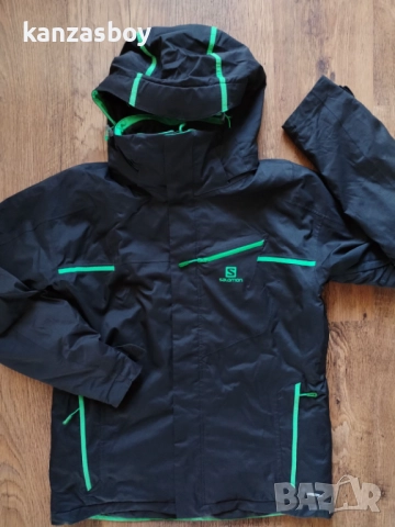 Salomon Advanced Skin Dry 10k - мъжко ски-сноуборд яке р-р М, снимка 4 - Якета - 52160008