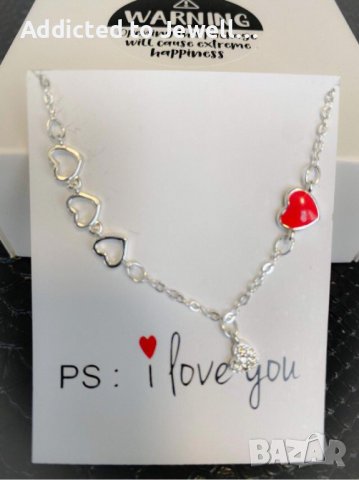 Тотална разпродажба - 50% Сребърна гривна /LOVE/, снимка 4 - Гривни - 33142568