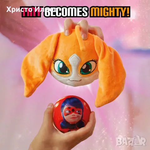 Чудотворна калинка Плюшена играчка и стикери Калинката и Черния котарак, снимка 4 - Други - 56159153