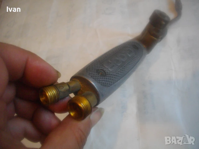 GLOOR Made in SWITZERLAND ШВЕЙЦАРСКА ОРИГИНАЛНА ПРОФЕСИОНАЛНА ОКСИЖЕННА ГОРЕЛКА ЗА ГАЗО-КИСЛОРОДНО , снимка 12 - Други инструменти - 51108777