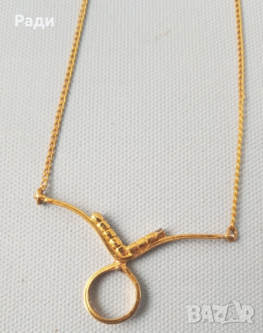 Продавам позлатени гердани колиета  гривна I Love You, снимка 8 - Колиета, медальони, синджири - 35384524