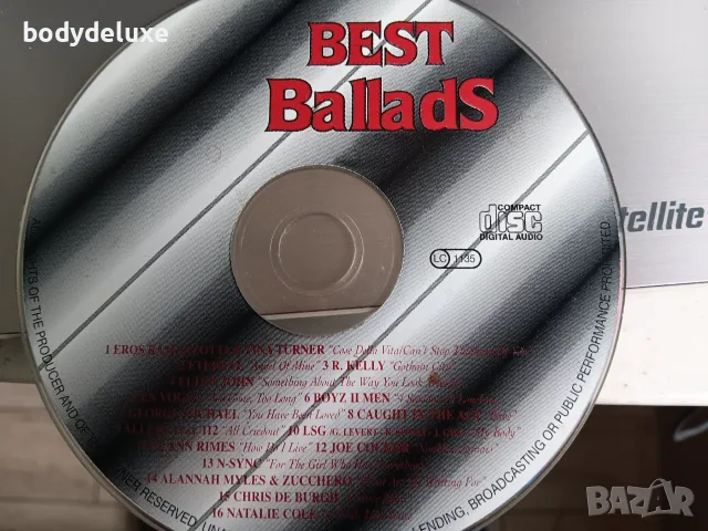 BEST BALLADS аудио дискове, снимка 3 - CD дискове - 53753546