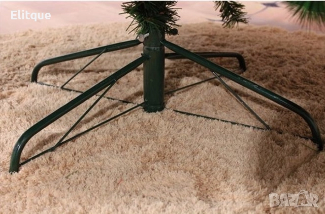 Елха - Изкуствена коледна елха с бели връхчета и шишарки 60 и 90см , снимка 7 - Декорация за дома - 52905287