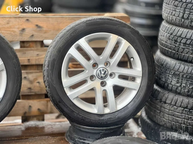 5х112 Джанти 16 цола VW Голф Кади Тоуран 5x112 Touran Caddy Golf, снимка 4 - Гуми и джанти - 53101666