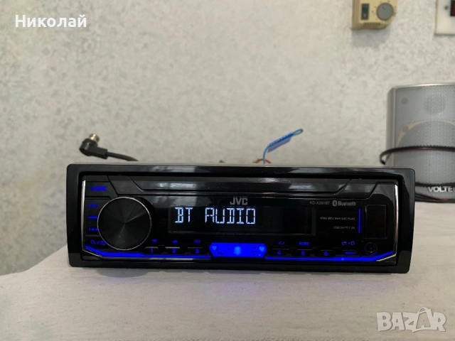 Авто радио JVC Bluetooth