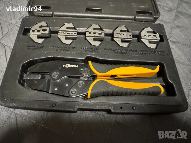 Forch 5в1 клещи за кримпване, снимка 3 - Клещи - 53876342