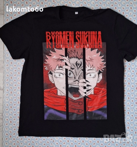 Аниме тениски, размер Л, снимка 5 - Тениски - 51476135