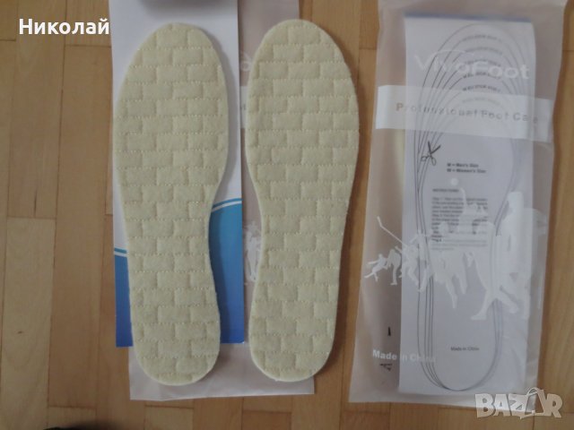 VivoFoot Warm първокласни стелки от естествена вълна , снимка 3 - Други - 39446771