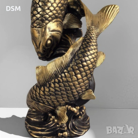 Нова Статуетка Риба - Фигура за Декорация - Шаран -470см