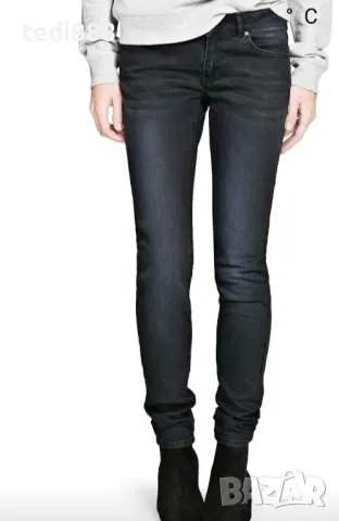 нови черни дънки, снимка 2 - Дънки - 50224238