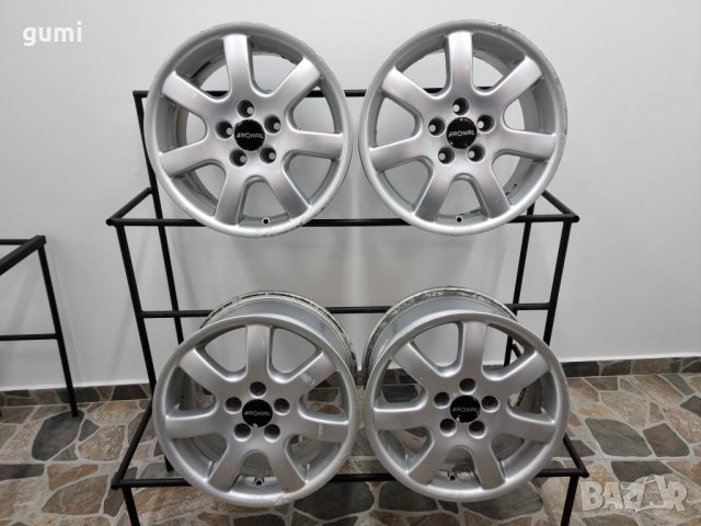 4бр 16ски джанти Ronal за VW, Audi, Seat 5х112мм M348, снимка 5 - Гуми и джанти - 40626415