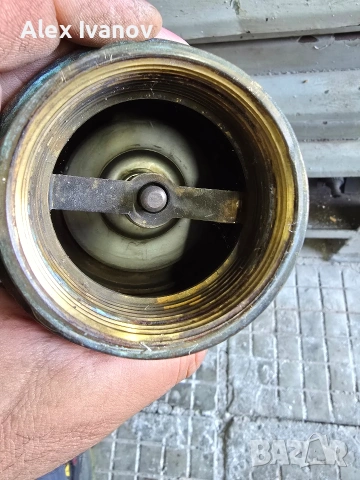 Месингов възвратен клапан 2", снимка 2 - Други стоки за дома - 54308042