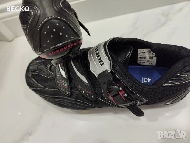 Шосейни велообувки Shimano 43, снимка 5 - Велосипеди - 52906654
