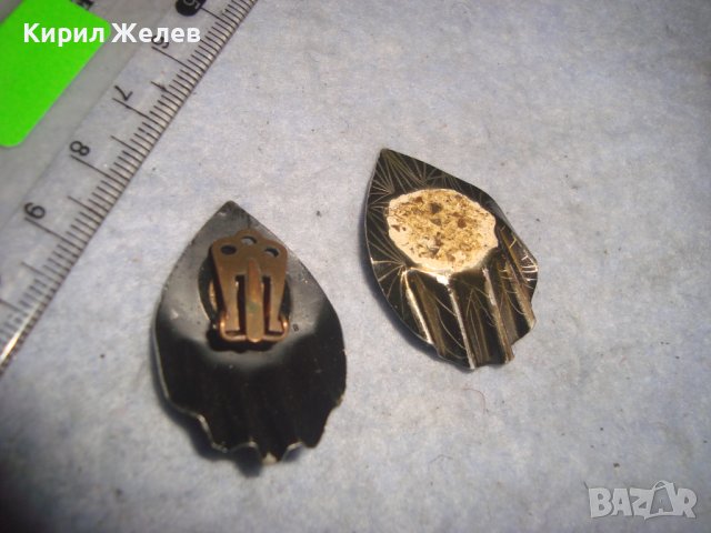 МЕТАЛНИ КРАСИВИ ОРНАМЕНТИРАНИ ВИНТИДЖ АРТ КЛИПС ОБЕЦИ 77161, снимка 3 - Обеци - 36593726