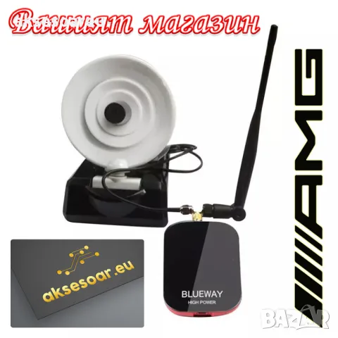 Нова висококачествена антена чиния за прихващане на Wi-Fi интернет Разбиване пароли Beini Internet, снимка 8 - Мрежови адаптери - 50266745