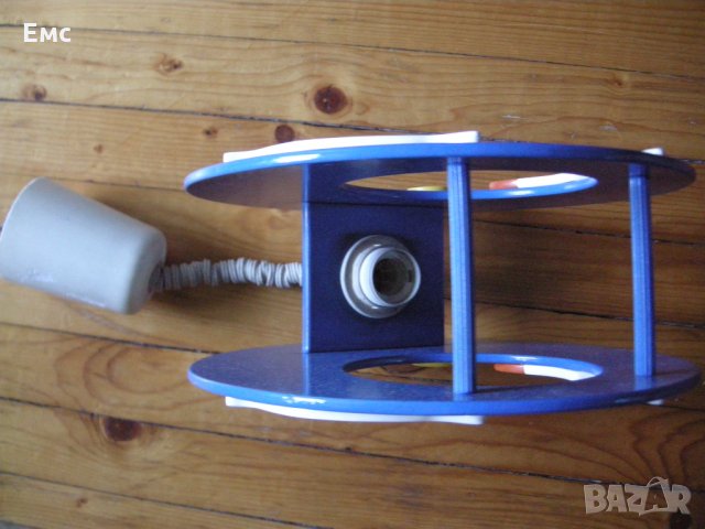 Детска лампа дървена, снимка 4 - Полилеи - 31240518