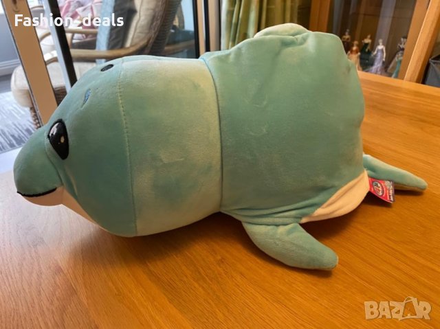 Нова Flip-a-Zoo Mushmillows от Goliath Games: Акула и Делфин Супер играчка Деца, снимка 4 - Плюшени играчки - 42740271