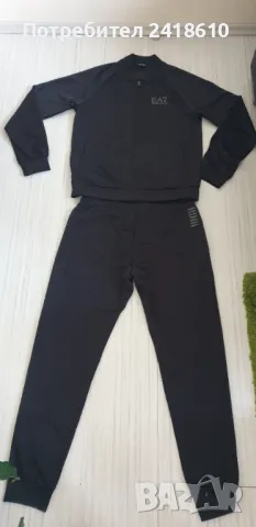 Emporio Armani EA7 Slim Fit Mens Size 50/L ОРИГИНАЛ! Мъжки Екип / комплект!, снимка 2 - Спортни дрехи, екипи - 47865548