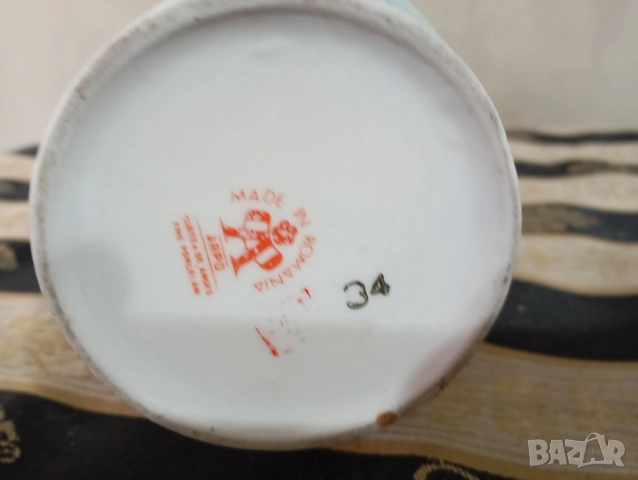 Стара порцеланова ваза, снимка 5 - Други ценни предмети - 48907084