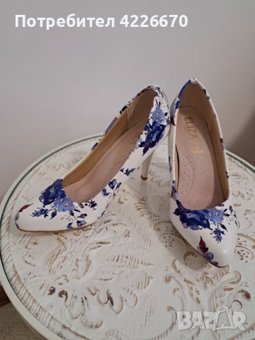 Официални обувки на ток, снимка 7 - Дамски обувки на ток - 52573240