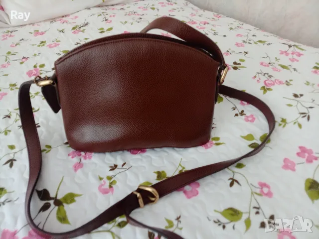 Дам.чанта COACH, естествена кожа, за презрамо