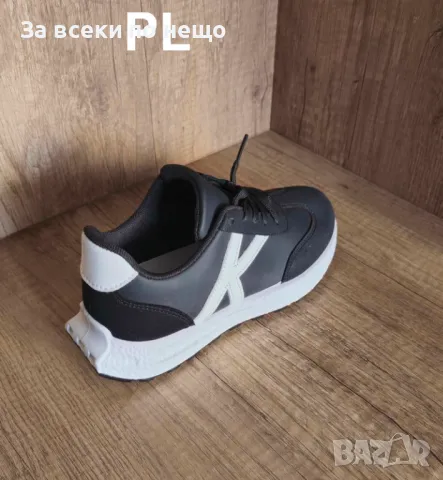 Дамски маратонки кожа и велур ; Черен велур, снимка 11 - Маратонки - 47414876