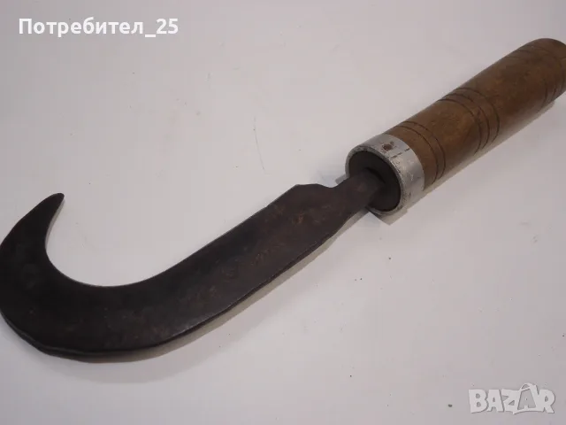Стар  кован инструмент - косер, снимка 7 - Други ценни предмети - 56510094