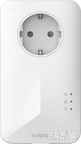 ЧИСТО НОВ STRONG Powerline 1000 Троен пакет, Комплект PowerLINE адаптери, 100 Mbit/s..., снимка 5 - Мрежови адаптери - 48735229