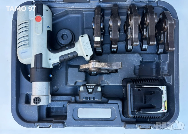 Viega Pressgun 5 - Акумулаторна преса за пресфитинги 12-15-18-22-28-35, снимка 2 - Други инструменти - 52818655