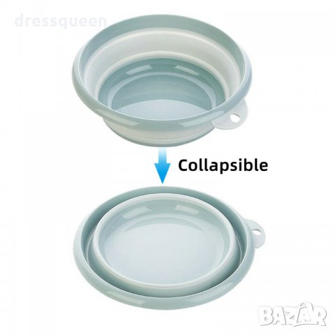 2707 Силиконов  сгъваем леген, снимка 5 - Други стоки за дома - 30530420