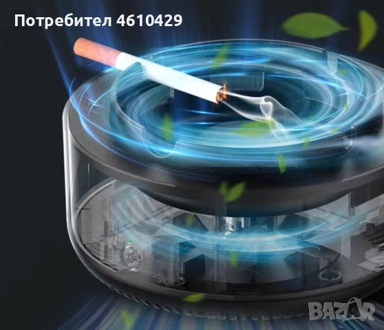 Бездимен уред, подходящ за дом, офис, кола, премахва дима и миризмата , снимка 4 - Други стоки за дома - 52711066