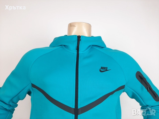 Nike Tech Fleece Windrunner - Оригинално мъжко горнище размер S, снимка 6 - Спортни дрехи, екипи - 52422348