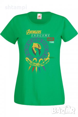 Дамска тениска Avengers End Game Thanos,Филм,Игра,superhero,Изненада,Подарък,Повод,, снимка 7 - Тениски - 37727289