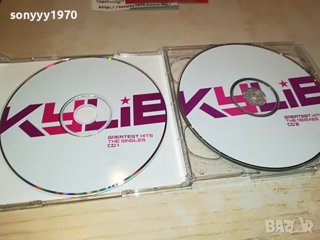 KYLIE X2 ORIGINAL CD LIKE NEW 1103231912, снимка 3 - CD дискове - 39964642