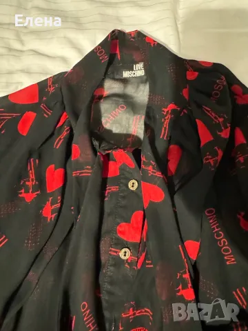 Оригинална Love Moschino риза , снимка 7 - Ризи - 50084666