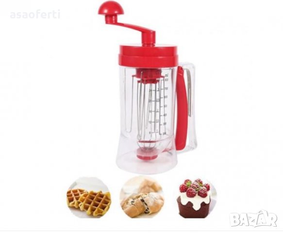 Ръчна машинка / миксер за палачинки Pancake Machine, снимка 3 - Аксесоари за кухня - 31982015